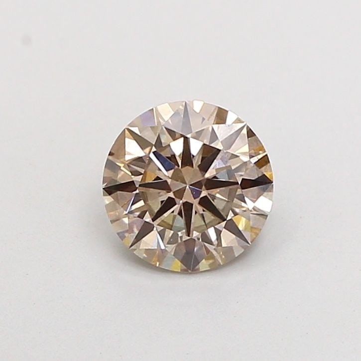 Ideal Loose Diamond - ROUND 1.07ct Fancy Light Brown VS2: Ideal Loose Diamond - ROUND 1.07ct Fancy Light Brown VS2 Source: This is a real non-mined Diamond that has been grown in a lab Shape: ROUND Carats: 1.07 Color: Fancy Light Brown Certification: IGI Vid