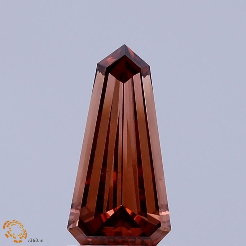Loose Diamond - HEPTAGONAL 0.98ct Fancy Brown VS1: Loose Diamond - HEPTAGONAL 0.98ct Fancy Brown VS1 Source: This is a real non-mined Diamond that has been grown in a lab Shape: HEPTAGONAL Carats: 0.98 Color: Fancy Brown Certification: IGI Video: