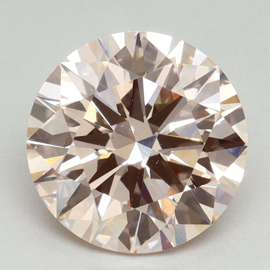 Ideal Loose Diamond - ROUND 3.13ct Fancy Pink VS2: Ideal Loose Diamond - ROUND 3.13ct Fancy Pink VS2 Source: This is a real non-mined Diamond that has been grown in a lab Shape: ROUND Carats: 3.13 Color: Fancy Pink Certification: IGI Video: