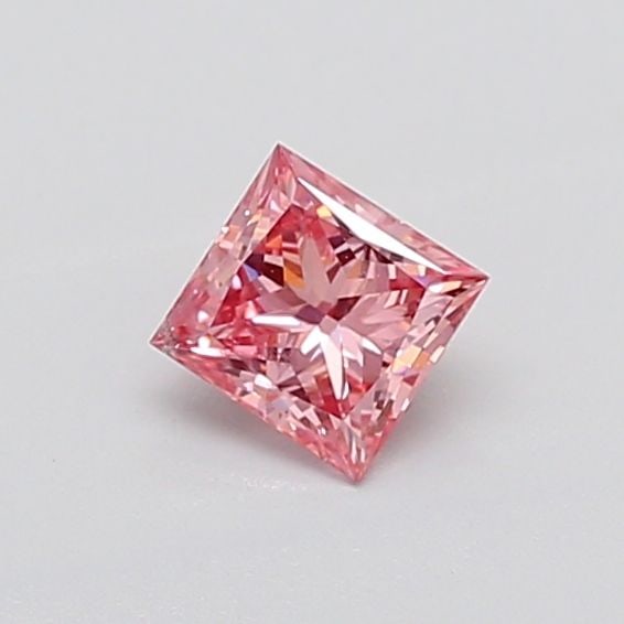 Loose Diamond - PRINCESS 0.71ct Fancy Intense Pink SI1: Loose Diamond - PRINCESS 0.71ct Fancy Intense Pink SI1 Source: This is a real non-mined Diamond that has been grown in a lab Shape: PRINCESS Carats: 0.71 Color: Fancy Intense Pink Certification: IGI T