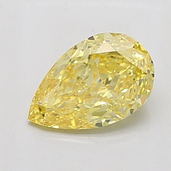 Loose Diamond - PEAR 1.1ct Fancy Vivid Yellow VS1: Loose Diamond - PEAR 1.1ct Fancy Vivid Yellow VS1 Source: This is a real non-mined Diamond that has been grown in a lab Shape: PEAR Carats: 1.1 Color: Fancy Vivid Yellow Certification: IGI Video: