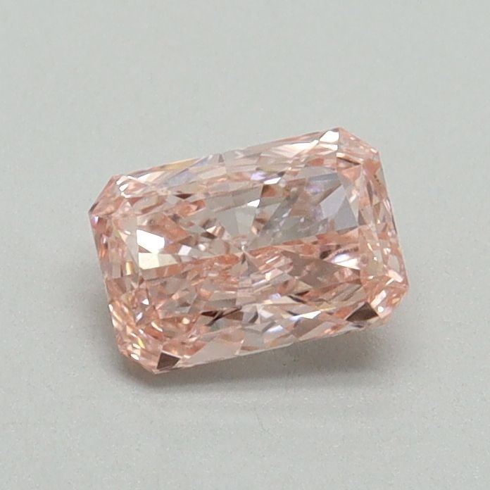 Loose Diamond - RADIANT 0.52ct Fancy Vivid Pink VS1: Loose Diamond - RADIANT 0.52ct Fancy Vivid Pink VS1 Source: This is a real non-mined Diamond that has been grown in a lab Shape: RADIANT Carats: 0.52 Color: Fancy Vivid Pink Certification: IGI Video: