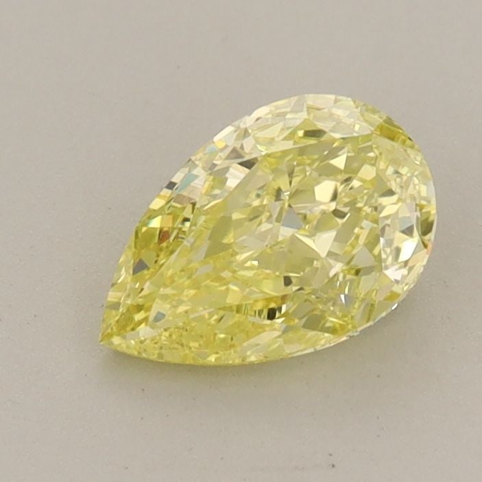 Loose Diamond - PEAR 0.78ct Fancy Intense Yellow VS1: Loose Diamond - PEAR 0.78ct Fancy Intense Yellow VS1 Source: This is a real non-mined Diamond that has been grown in a lab Shape: PEAR Carats: 0.78 Color: Fancy Intense Yellow Certification: IGI Video