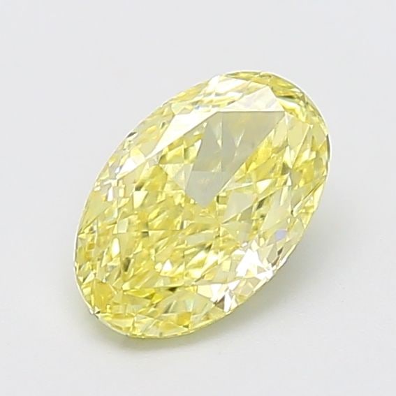 Loose Diamond - OVAL 1.54ct Fancy Intense Yellow VVS2: Loose Diamond - OVAL 1.54ct Fancy Intense Yellow VVS2 Source: This is a real non-mined Diamond that has been grown in a lab Shape: OVAL Carats: 1.54 Color: Fancy Intense Yellow Certification: IGI Vide