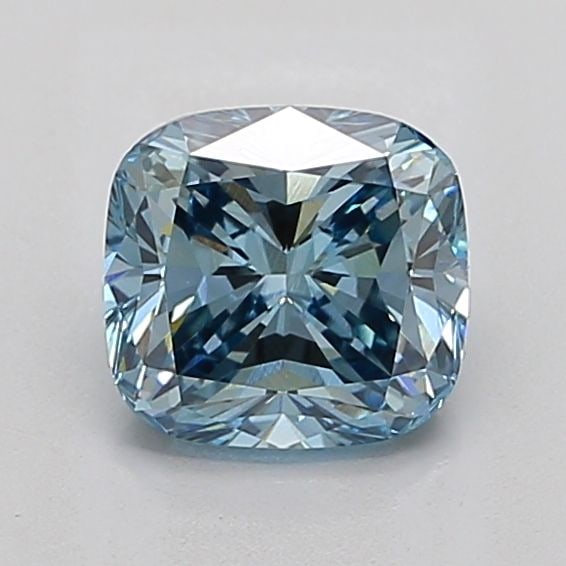 Loose Diamond - CUSHION MODIFIED 2.02ct Fancy Vivid Blue VVS2: Loose Diamond - CUSHION MODIFIED 2.02ct Fancy Vivid Blue VVS2 Source: This is a real non-mined Diamond that has been grown in a lab Shape: CUSHION MODIFIED Carats: 2.02 Color: Fancy Vivid Blue Certifi