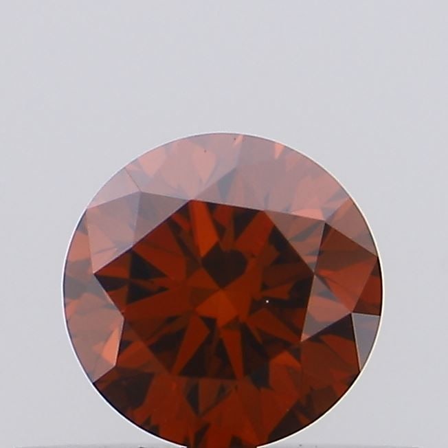 Loose Diamond - ROUND 0.34ct Fancy Deep Orange VS1: Loose Diamond - ROUND 0.34ct Fancy Deep Orange VS1 Source: This is a real non-mined Diamond that has been grown in a lab Shape: ROUND Carats: 0.34 Color: Fancy Deep Orange Certification: IGI Video:
