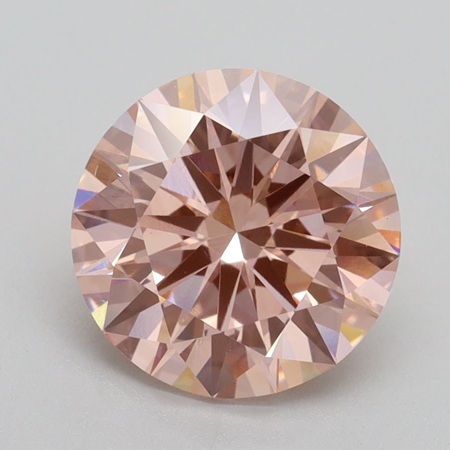 Ideal Loose Diamond - ROUND 2.52ct Fancy Intense Pink VVS2: Ideal Loose Diamond - ROUND 2.52ct Fancy Intense Pink VVS2 Source: This is a real non-mined Diamond that has been grown in a lab Shape: ROUND Carats: 2.52 Color: Fancy Intense Pink Certification: IGI 