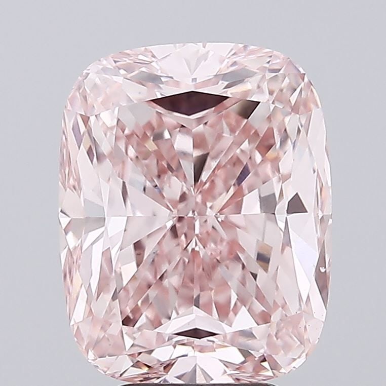 Loose Diamond - CUSHION MODIFIED 5.0ct Fancy Intense Pink VS1: Loose Diamond - CUSHION MODIFIED 5.0ct Fancy Intense Pink VS1 Source: This is a real non-mined Diamond that has been grown in a lab Shape: CUSHION MODIFIED Carats: 5.0 Color: Fancy Intense Pink Certif
