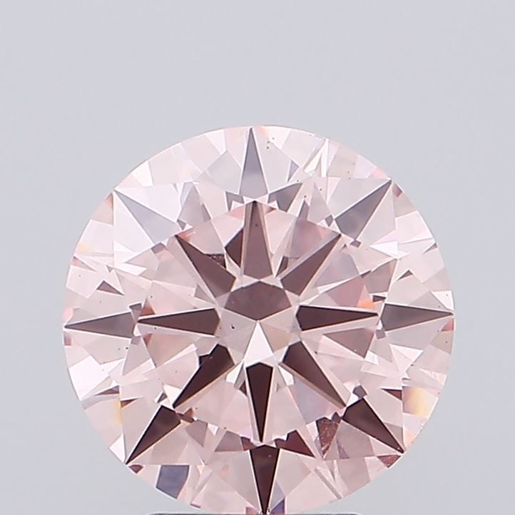 Loose Diamond - ROUND 1.98ct Fancy Intense Pink VS1: Loose Diamond - ROUND 1.98ct Fancy Intense Pink VS1 Source: This is a real non-mined Diamond that has been grown in a lab Shape: ROUND Carats: 1.98 Color: Fancy Intense Pink Certification: IGI Video:
