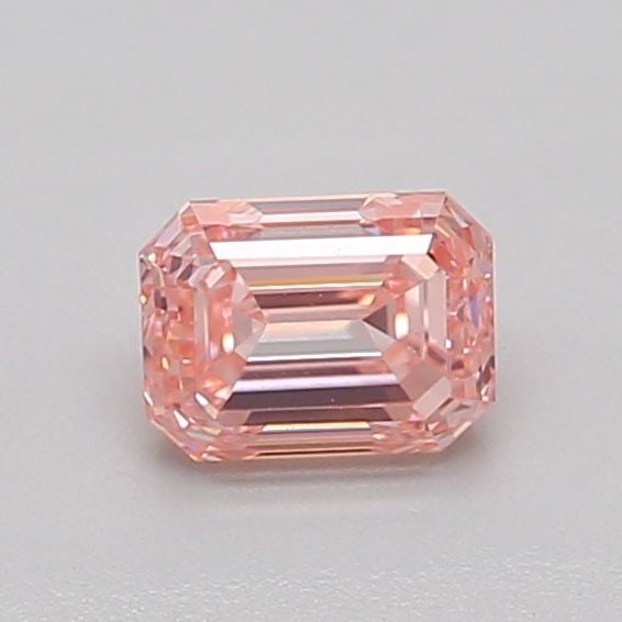 Loose Diamond - EMERALD 0.62ct Fancy Intense Pink VS1: Loose Diamond - EMERALD 0.62ct Fancy Intense Pink VS1 Source: This is a real non-mined Diamond that has been grown in a lab Shape: EMERALD Carats: 0.62 Color: Fancy Intense Pink Certification: IGI Vid
