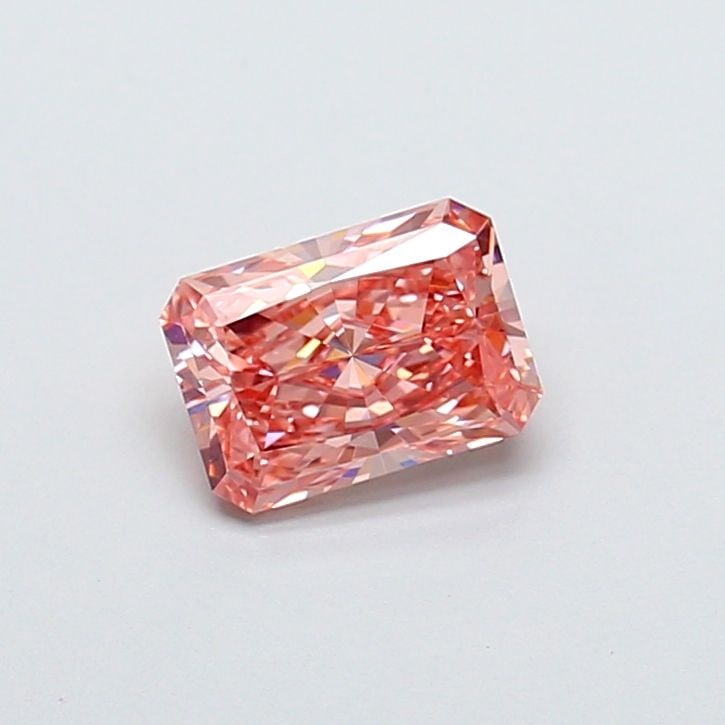 Loose Diamond - RADIANT 1.03ct Fancy Vivid Pink VVS2: Loose Diamond - RADIANT 1.03ct Fancy Vivid Pink VVS2 Source: This is a real non-mined Diamond that has been grown in a lab Shape: RADIANT Carats: 1.03 Color: Fancy Vivid Pink Certification: IGI Video: