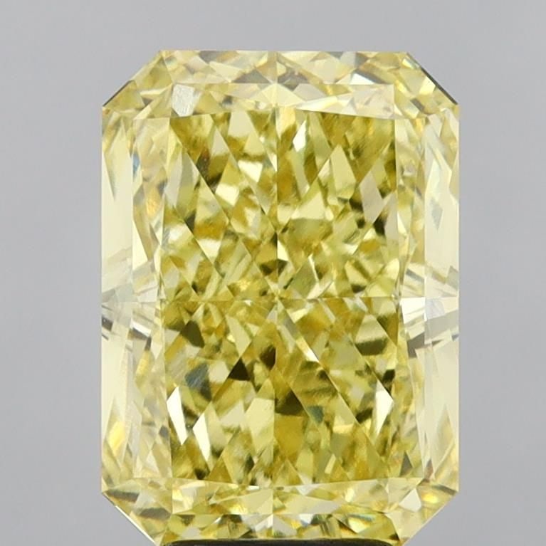 Loose Diamond - RADIANT 5.22ct Fancy Intense Yellow VVS2: Loose Diamond - RADIANT 5.22ct Fancy Intense Yellow VVS2 Source: This is a real non-mined Diamond that has been grown in a lab Shape: RADIANT Carats: 5.22 Color: Fancy Intense Yellow Certification: IG