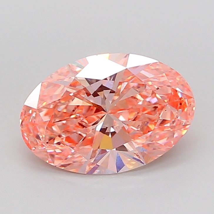 Loose Diamond - OVAL 3.09ct Fancy Vivid Pink VS2: Loose Diamond - OVAL 3.09ct Fancy Vivid Pink VS2 Source: This is a real non-mined Diamond that has been grown in a lab Shape: OVAL Carats: 3.09 Color: Fancy Vivid Pink Certification: IGI Video: