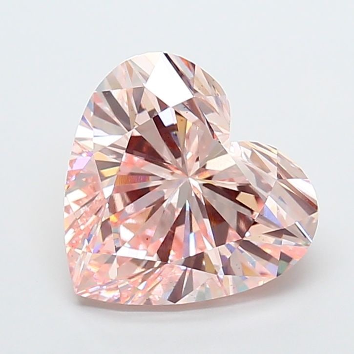 Loose Diamond - HEART 9.08ct Fancy Intense Pink VS2: Loose Diamond - HEART 9.08ct Fancy Intense Pink VS2 Source: This is a real non-mined Diamond that has been grown in a lab Shape: HEART Carats: 9.08 Color: Fancy Intense Pink Certification: IGI Video: