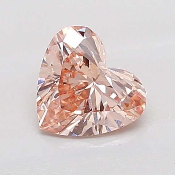 Loose Diamond - HEART 1.02ct Fancy Light Pinkish Brown VS1: Loose Diamond - HEART 1.02ct Fancy Light Pinkish Brown VS1 Source: This is a real non-mined Diamond that has been grown in a lab Shape: HEART Carats: 1.02 Color: Fancy Light Pinkish Brown Certificatio