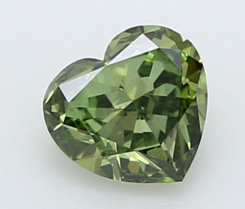 Loose Diamond - HEART 0.29ct Fancy Vivid Green VS1: Loose Diamond - HEART 0.29ct Fancy Vivid Green VS1 Source: This is a real non-mined Diamond that has been grown in a lab Shape: HEART Carats: 0.29 Color: Fancy Vivid Green Certification: IGI Video: