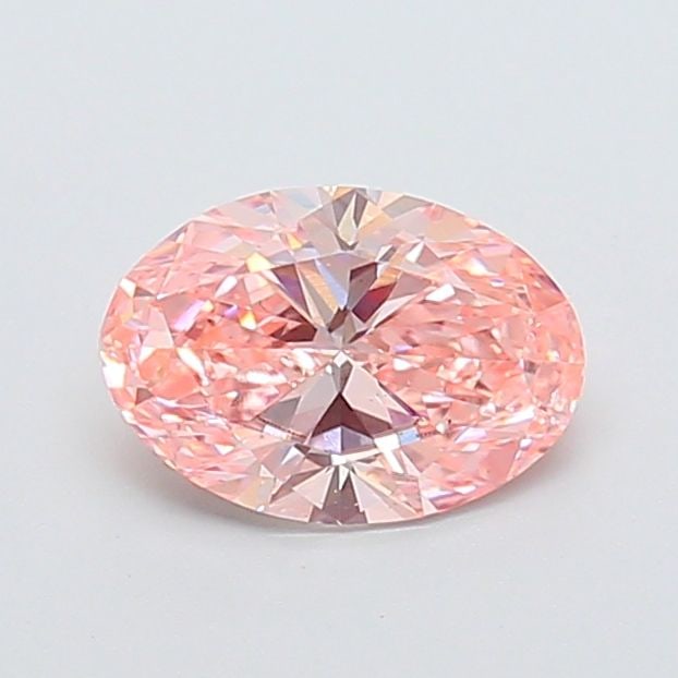 Loose Diamond - OVAL 1.46ct Fancy Vivid Pink VS1: Loose Diamond - OVAL 1.46ct Fancy Vivid Pink VS1 Source: This is a real non-mined Diamond that has been grown in a lab Shape: OVAL Carats: 1.46 Color: Fancy Vivid Pink Certification: IGI Video: