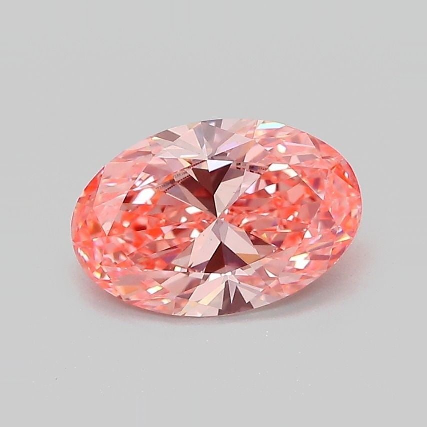 Loose Diamond - OVAL 1.56ct Fancy Vivid Pink VS1: Loose Diamond - OVAL 1.56ct Fancy Vivid Pink VS1 Source: This is a real non-mined Diamond that has been grown in a lab Shape: OVAL Carats: 1.56 Color: Fancy Vivid Pink Certification: IGI Video: