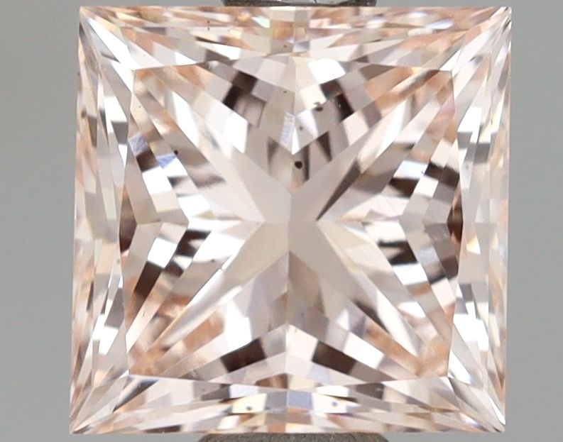 Loose Diamond - PRINCESS 1.5ct Fancy Pink VS2: Loose Diamond - PRINCESS 1.5ct Fancy Pink VS2 Source: This is a real non-mined Diamond that has been grown in a lab Shape: PRINCESS Carats: 1.5 Color: Fancy Pink Certification: IGI Video: