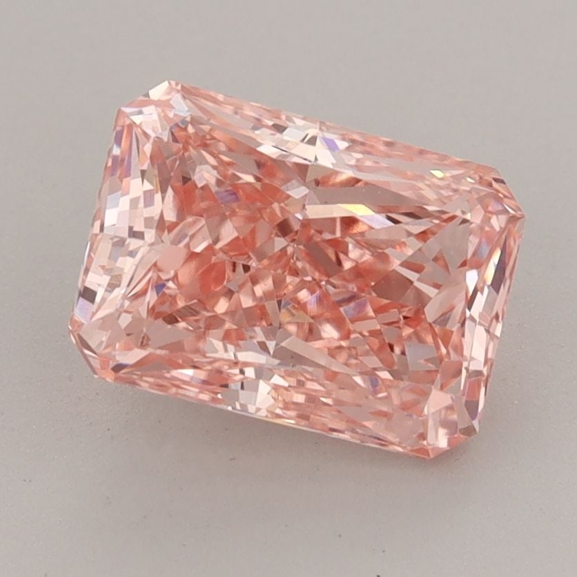 Loose Diamond - RADIANT 2.06ct Fancy Vivid Pink VS1: Loose Diamond - RADIANT 2.06ct Fancy Vivid Pink VS1 Source: This is a real non-mined Diamond that has been grown in a lab Shape: RADIANT Carats: 2.06 Color: Fancy Vivid Pink Certification: IGI Video: