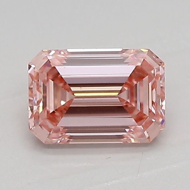 Loose Diamond - EMERALD 0.84ct Fancy Vivid Pink VS1: Loose Diamond - EMERALD 0.84ct Fancy Vivid Pink VS1 Source: This is a real non-mined Diamond that has been grown in a lab Shape: EMERALD Carats: 0.84 Color: Fancy Vivid Pink Certification: IGI Video: