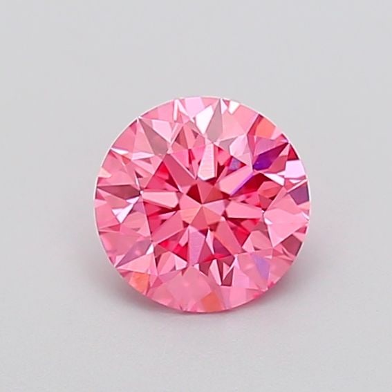 Loose Diamond - ROUND 1.05ct Fancy Vivid Pink VVS2: Loose Diamond - ROUND 1.05ct Fancy Vivid Pink VVS2 Source: This is a real non-mined Diamond that has been grown in a lab Shape: ROUND Carats: 1.05 Color: Fancy Vivid Pink Certification: IGI Video: