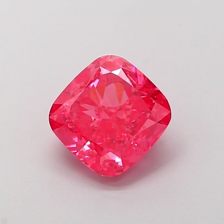 Loose Diamond - CUSHION MODIFIED 1.9ct Fancy Vivid Pink VS1: Loose Diamond - CUSHION MODIFIED 1.9ct Fancy Vivid Pink VS1 Source: This is a real non-mined Diamond that has been grown in a lab Shape: CUSHION MODIFIED Carats: 1.9 Color: Fancy Vivid Pink Certificat