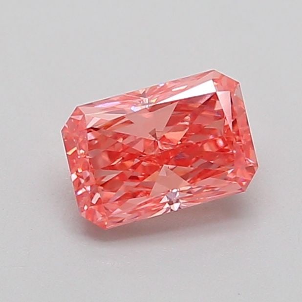 Loose Diamond - RADIANT 0.89ct Fancy Vivid Pink VS1: Loose Diamond - RADIANT 0.89ct Fancy Vivid Pink VS1 Source: This is a real non-mined Diamond that has been grown in a lab Shape: RADIANT Carats: 0.89 Color: Fancy Vivid Pink Certification: IGI Video: