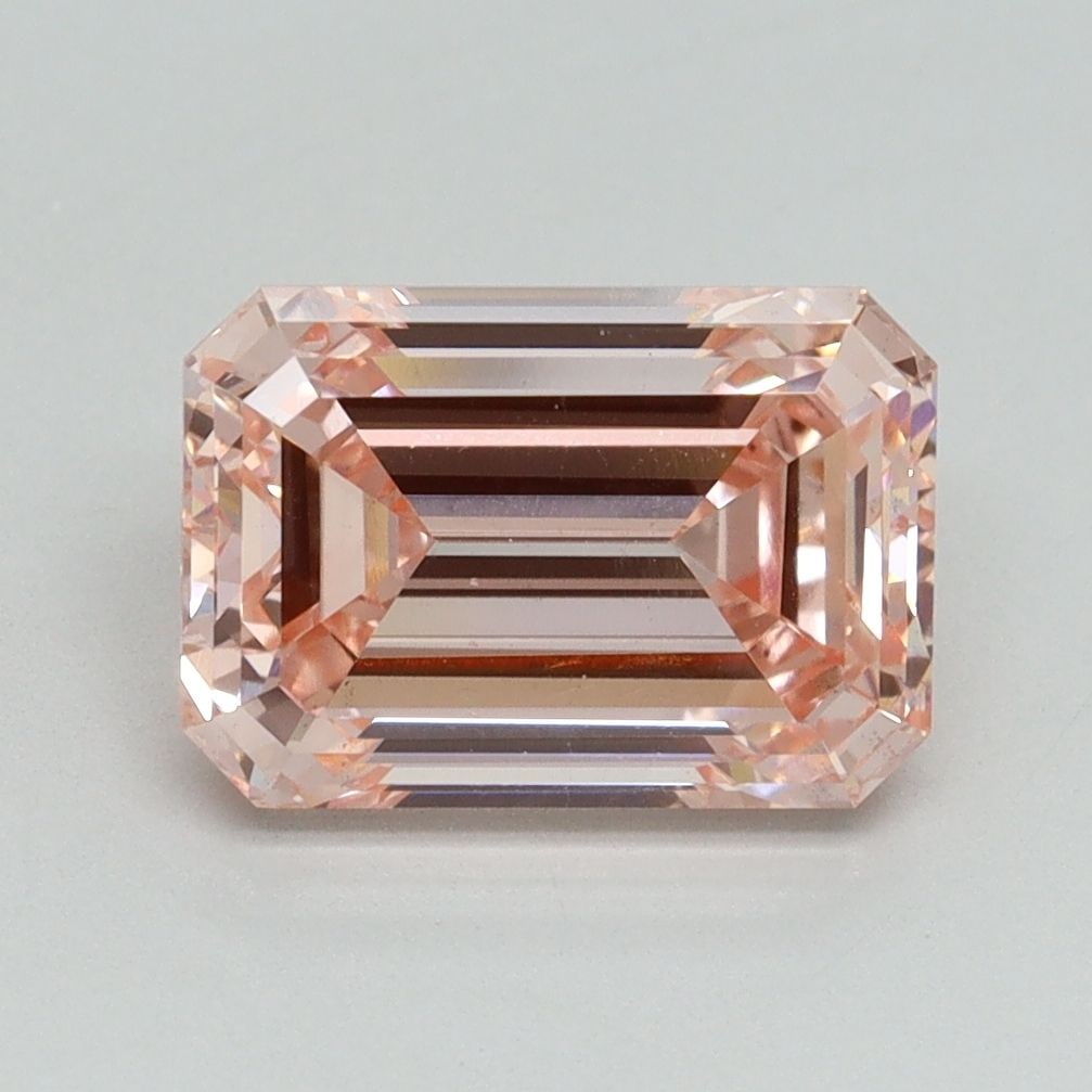Loose Diamond - EMERALD 2.7ct Fancy Vivid Pink VS2: Loose Diamond - EMERALD 2.7ct Fancy Vivid Pink VS2 Source: This is a real non-mined Diamond that has been grown in a lab Shape: EMERALD Carats: 2.7 Color: Fancy Vivid Pink Certification: IGI Video:
