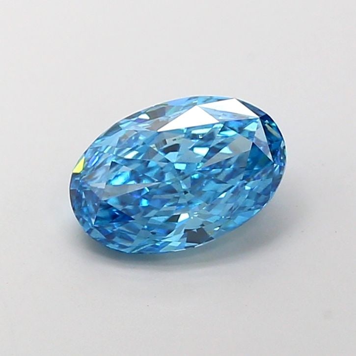 Loose Diamond - OVAL 2.21ct Fancy Vivid Blue SI1: Loose Diamond - OVAL 2.21ct Fancy Vivid Blue SI1 Source: This is a real non-mined Diamond that has been grown in a lab Shape: OVAL Carats: 2.21 Color: Fancy Vivid Blue Certification: IGI Video:
