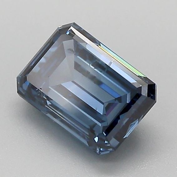 Loose Diamond - EMERALD 1.5ct Fancy Deep Blue SI2: Loose Diamond - EMERALD 1.5ct Fancy Deep Blue SI2 Source: This is a real non-mined Diamond that has been grown in a lab Shape: EMERALD Carats: 1.5 Color: Fancy Deep Blue Certification: IGI Video: