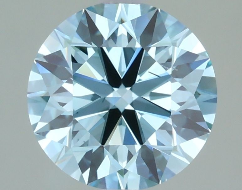Loose Diamond - ROUND 1.84ct Fancy Greenish Blue SI1: Loose Diamond - ROUND 1.84ct Fancy Greenish Blue SI1 Source: This is a real non-mined Diamond that has been grown in a lab Shape: ROUND Carats: 1.84 Color: Fancy Greenish Blue Certification: IGI Video