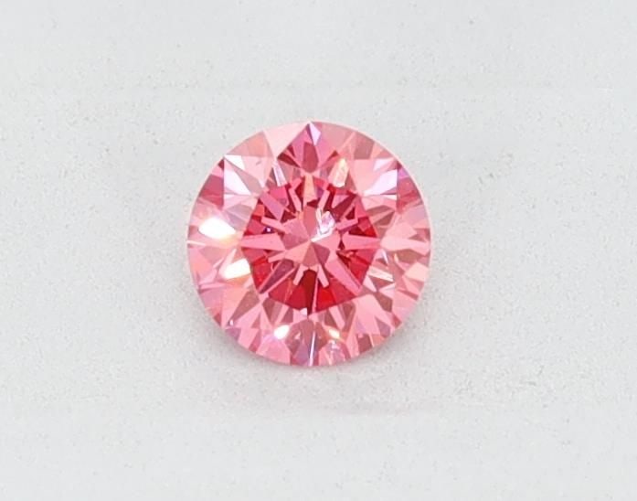 Loose Diamond - ROUND 0.25ct Pink VS1: Loose Diamond - ROUND 0.25ct Pink VS1 Source: This is a real non-mined Diamond that has been grown in a lab Shape: ROUND Carats: 0.25 Color: Pink Certification: NONE Video:
