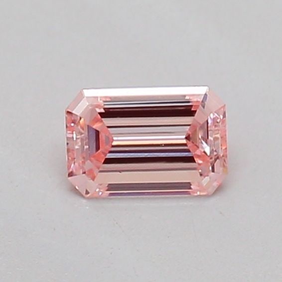 Loose Diamond - EMERALD 0.18ct Fancy Intense Pink VS1: Loose Diamond - EMERALD 0.18ct Fancy Intense Pink VS1 Source: This is a real non-mined Diamond that has been grown in a lab Shape: EMERALD Carats: 0.18 Color: Fancy Intense Pink Certification: IGI Vid