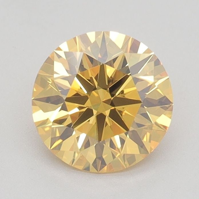 Loose Diamond - ROUND 1.05ct Fancy Vivid Yellow VVS2: Loose Diamond - ROUND 1.05ct Fancy Vivid Yellow VVS2 Source: This is a real non-mined Diamond that has been grown in a lab Shape: ROUND Carats: 1.05 Color: Fancy Vivid Yellow Certification: IGI Video: