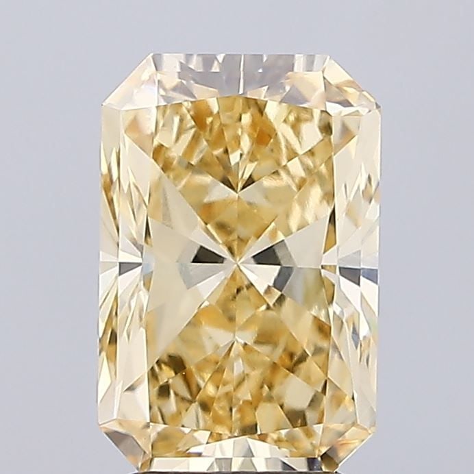 Loose Diamond - RADIANT 3.23ct Fancy Intense Yellow VS1: Loose Diamond - RADIANT 3.23ct Fancy Intense Yellow VS1 Source: This is a real non-mined Diamond that has been grown in a lab Shape: RADIANT Carats: 3.23 Color: Fancy Intense Yellow Certification: IGI