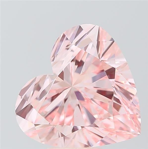 Loose Diamond - HEART 7.06ct Fancy Intense Pink VS1: Loose Diamond - HEART 7.06ct Fancy Intense Pink VS1 Source: This is a real non-mined Diamond that has been grown in a lab Shape: HEART Carats: 7.06 Color: Fancy Intense Pink Certification: IGI Video: