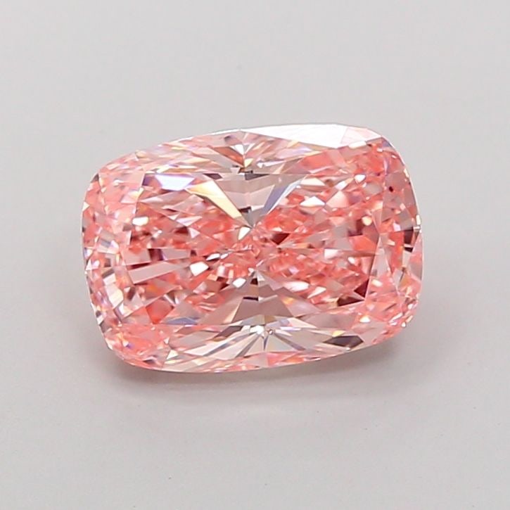 Loose Diamond - CUSHION MODIFIED 2.51ct Fancy Vivid Pink VVS2: Loose Diamond - CUSHION MODIFIED 2.51ct Fancy Vivid Pink VVS2 Source: This is a real non-mined Diamond that has been grown in a lab Shape: CUSHION MODIFIED Carats: 2.51 Color: Fancy Vivid Pink Certifi