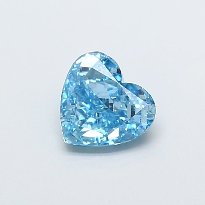 Loose Diamond - HEART 1.06ct Fancy Vivid Blue VS1: Loose Diamond - HEART 1.06ct Fancy Vivid Blue VS1 Source: This is a real non-mined Diamond that has been grown in a lab Shape: HEART Carats: 1.06 Color: Fancy Vivid Blue Certification: IGI Video:
