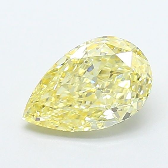 Loose Diamond - PEAR 1.28ct Fancy Yellow VVS2: Loose Diamond - PEAR 1.28ct Fancy Yellow VVS2 Source: This is a real non-mined Diamond that has been grown in a lab Shape: PEAR Carats: 1.28 Color: Fancy Yellow Certification: IGI Video: