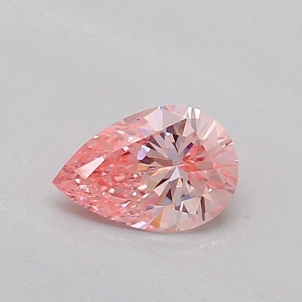 Loose Diamond - PEAR 0.2ct Fancy Vivid Pink VVS2: Loose Diamond - PEAR 0.2ct Fancy Vivid Pink VVS2 Source: This is a real non-mined Diamond that has been grown in a lab Shape: PEAR Carats: 0.2 Color: Fancy Vivid Pink Certification: IGI Video: