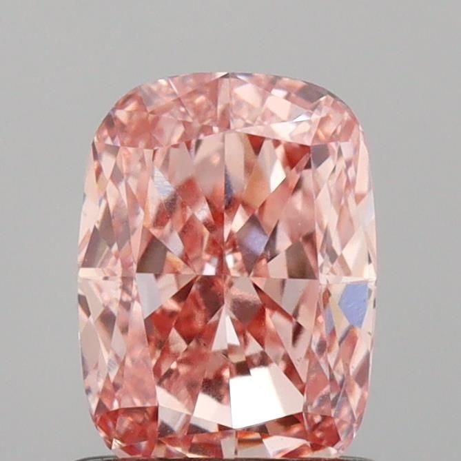 Loose Diamond - CUSHION MODIFIED 1.08ct Fancy Intense Brownish Pink VS2: Loose Diamond - CUSHION MODIFIED 1.08ct Fancy Intense Brownish Pink VS2 Source: This is a real non-mined Diamond that has been grown in a lab Shape: CUSHION MODIFIED Carats: 1.08 Color: Fancy Intense 