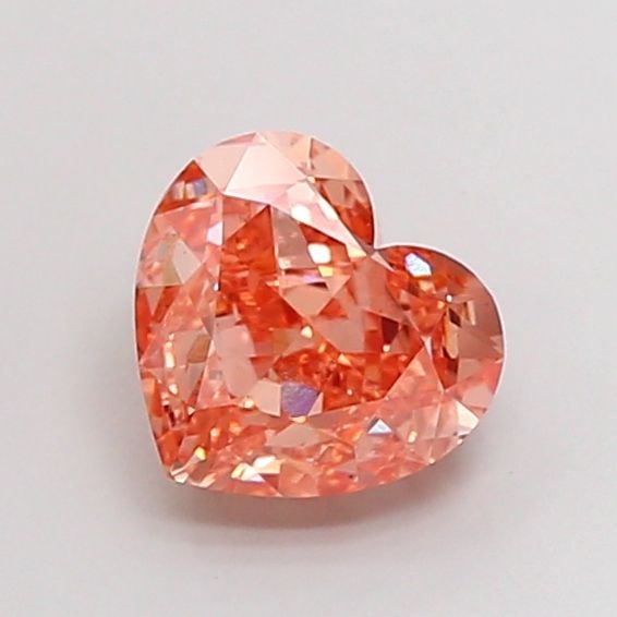 Loose Diamond - HEART 2.32ct Fancy Orangey Brown VS1: Loose Diamond - HEART 2.32ct Fancy Orangey Brown VS1 Source: This is a real non-mined Diamond that has been grown in a lab Shape: HEART Carats: 2.32 Color: Fancy Orangey Brown Certification: IGI Video
