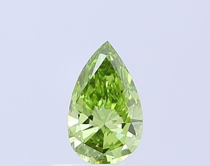 Loose Diamond - PEAR 0.52ct Fancy Vivid Green VS2: Loose Diamond - PEAR 0.52ct Fancy Vivid Green VS2 Source: This is a real non-mined Diamond that has been grown in a lab Shape: PEAR Carats: 0.52 Color: Fancy Vivid Green Certification: IGI Video:
