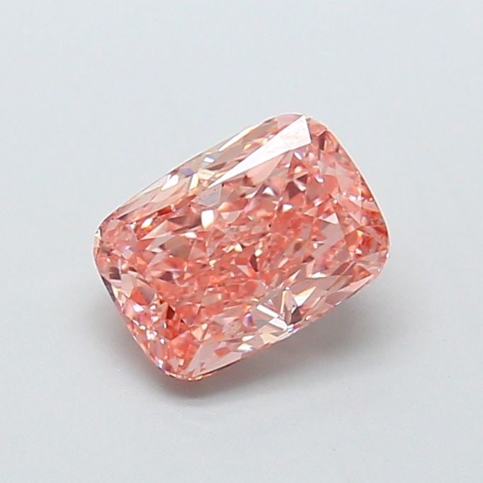 Loose Diamond - CUSHION MODIFIED 1.57ct Fancy Intense Pink VS2: Loose Diamond - CUSHION MODIFIED 1.57ct Fancy Intense Pink VS2 Source: This is a real non-mined Diamond that has been grown in a lab Shape: CUSHION MODIFIED Carats: 1.57 Color: Fancy Intense Pink Cert