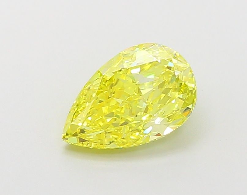 Loose Diamond - PEAR 1.5ct Fancy Vivid Yellow VS2: Loose Diamond - PEAR 1.5ct Fancy Vivid Yellow VS2 Source: This is a real non-mined Diamond that has been grown in a lab Shape: PEAR Carats: 1.5 Color: Fancy Vivid Yellow Certification: IGI Video: