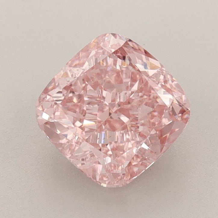 Loose Diamond - CUSHION BRILLIANT 1.57ct Fancy Vivid Pink VS2: Loose Diamond - CUSHION BRILLIANT 1.57ct Fancy Vivid Pink VS2 Source: This is a real non-mined Diamond that has been grown in a lab Shape: CUSHION BRILLIANT Carats: 1.57 Color: Fancy Vivid Pink Certif