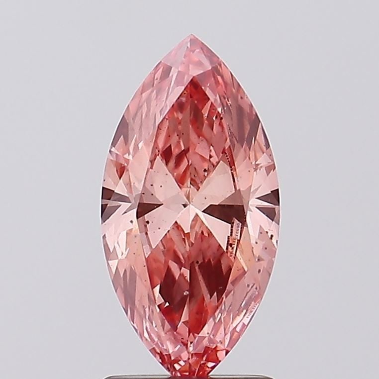 Loose Diamond - MARQUISE 1.47ct Fancy Vivid Pink SI1: Loose Diamond - MARQUISE 1.47ct Fancy Vivid Pink SI1 Source: This is a real non-mined Diamond that has been grown in a lab Shape: MARQUISE Carats: 1.47 Color: Fancy Vivid Pink Certification: IGI Video