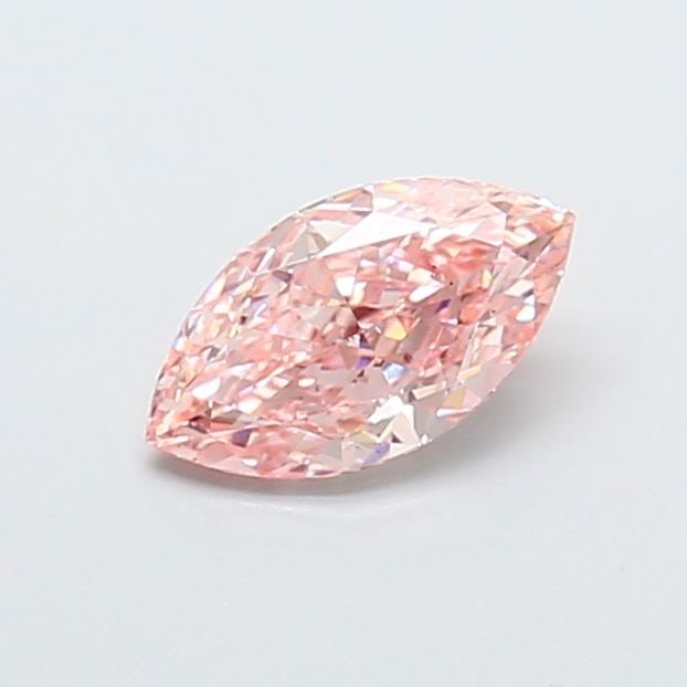 Loose Diamond - MARQUISE 1.08ct Fancy Vivid Pink VS1: Loose Diamond - MARQUISE 1.08ct Fancy Vivid Pink VS1 Source: This is a real non-mined Diamond that has been grown in a lab Shape: MARQUISE Carats: 1.08 Color: Fancy Vivid Pink Certification: IGI Video