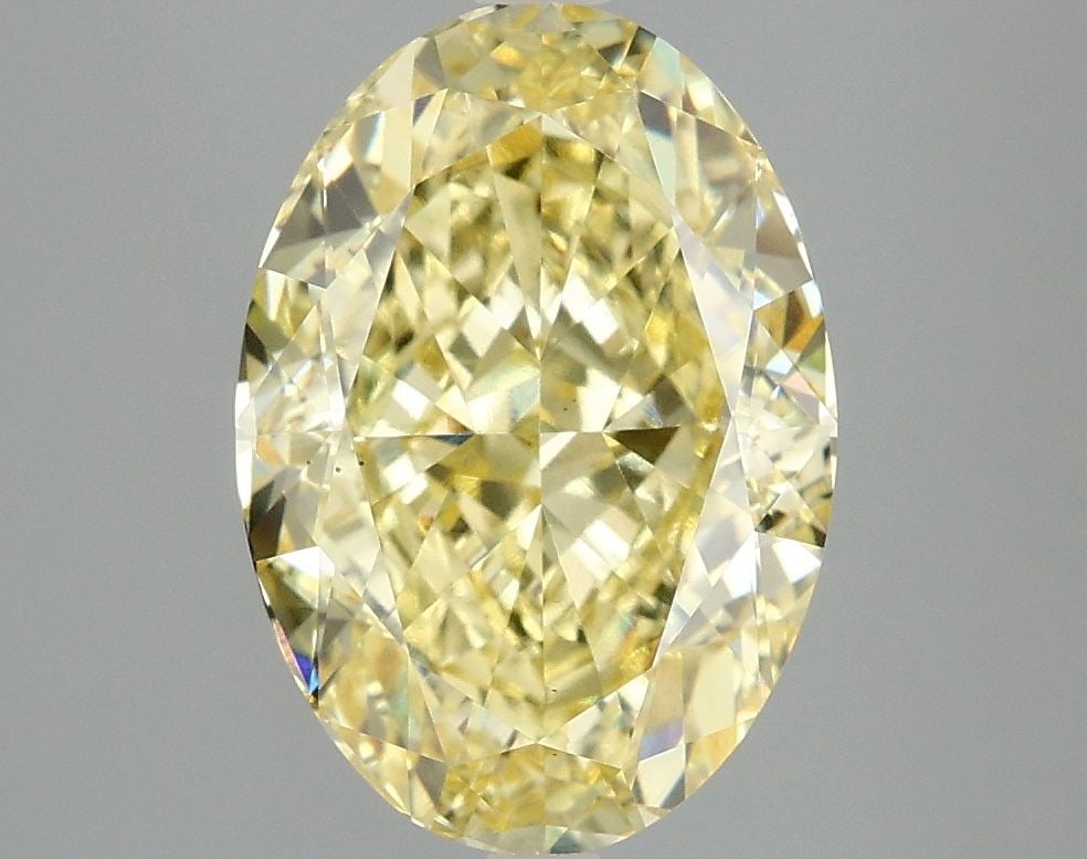 Loose Diamond - OVAL 4.02ct Fancy Intense Yellow VS1 (1 of 1)